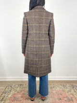 Tailored Coat in Henderson Plaid - The Shoe Hive