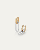 Teeni Detachable Link Earring in Two - Tone - The Shoe Hive