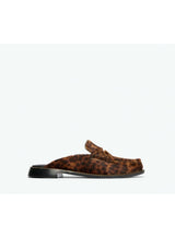 Temi Mule in Leopard Haircalf - The Shoe Hive
