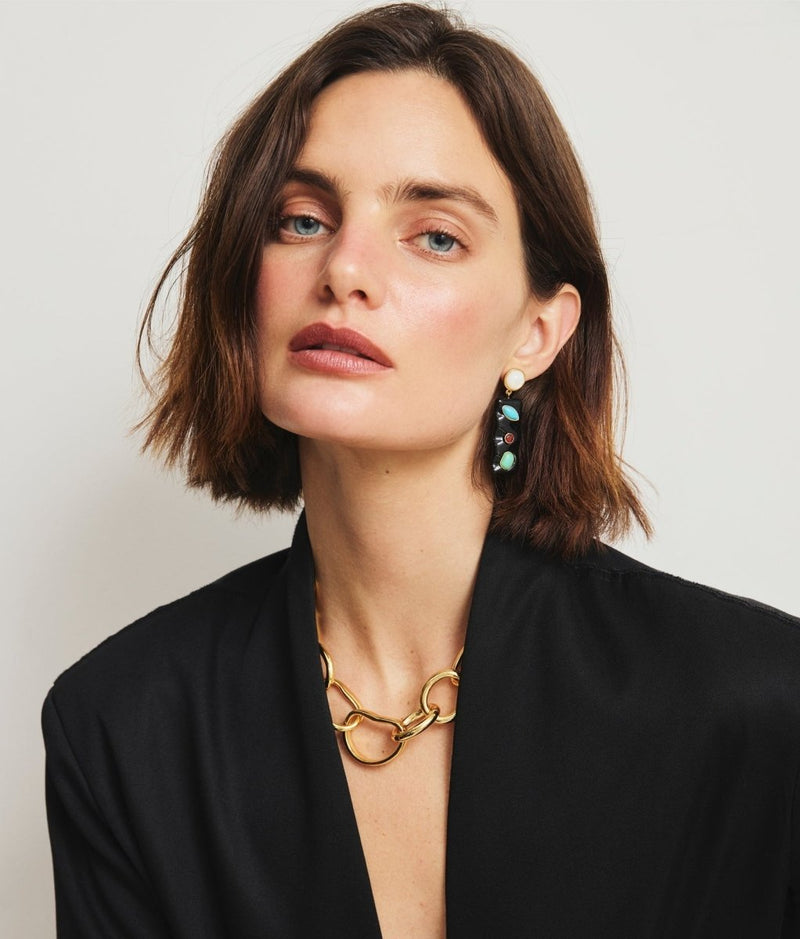 Tessera Earrings in Multi - The Shoe Hive