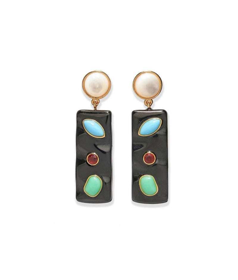 Tessera Earrings in Multi - The Shoe Hive