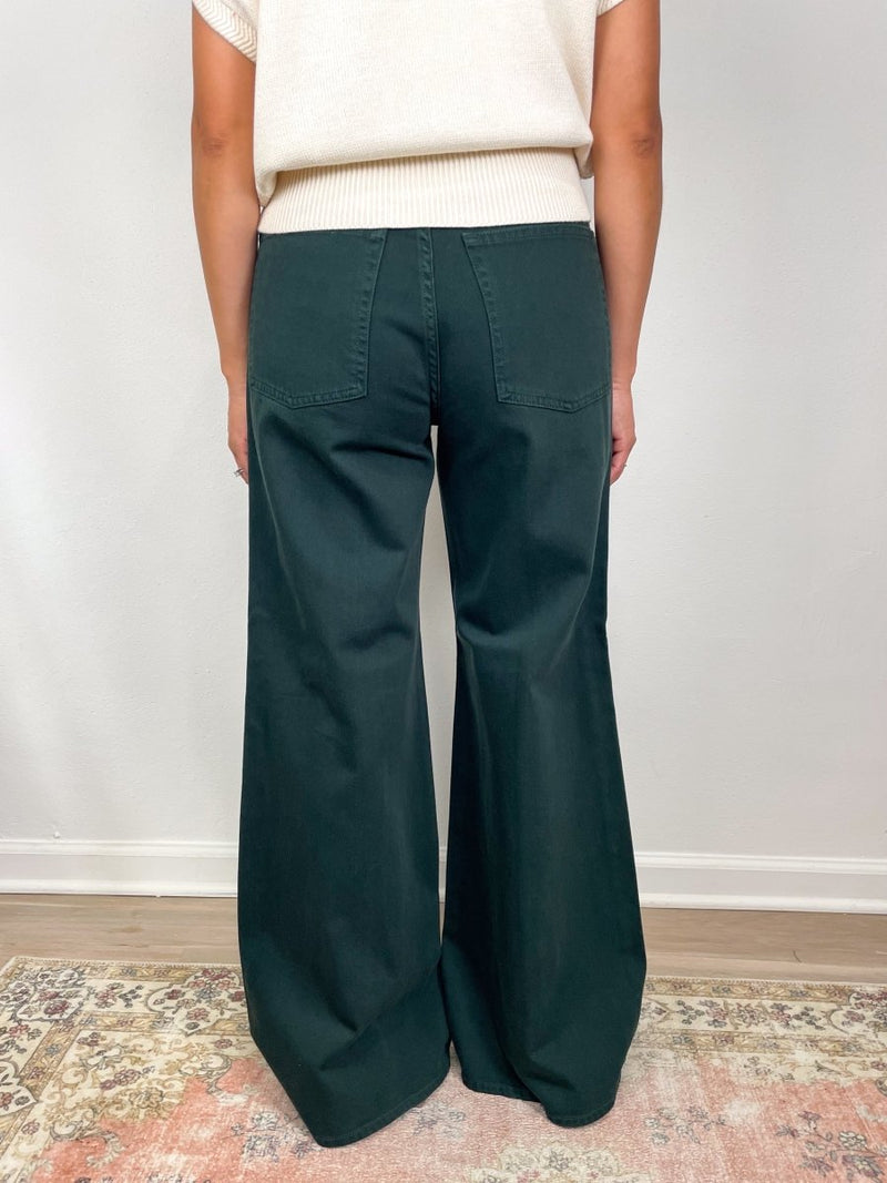 The Bianca High Rise Jean In Hunter - The Shoe Hive