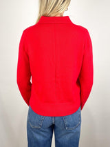 The Cashmere Polo in Cherry by Sold - The Shoe Hive
