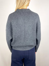 The Cashmere Signature Crew in Charcoal - The Shoe Hive