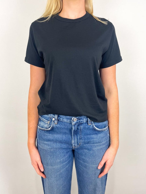 The Iconically Soft Perfect Tee in Black - The Shoe Hive