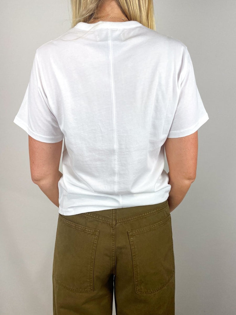 The Iconically Soft Perfect Tee in White - The Shoe Hive