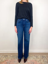 The Long Sleeve Perfect Tee in Black - The Shoe Hive