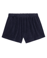 The Micro Terry Swing Short in Navy - The Shoe Hive