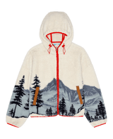 The Plush Horizon Full Zip in Snowcap View Landscape - The Shoe Hive