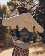 The Plush Horizon Full Zip in Snowcap View Landscape - The Shoe Hive