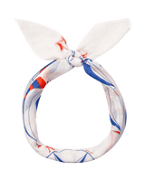 The Sailboat Bandana in White - The Shoe Hive