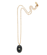 Tigre Pendant Necklace in Black - The Shoe Hive