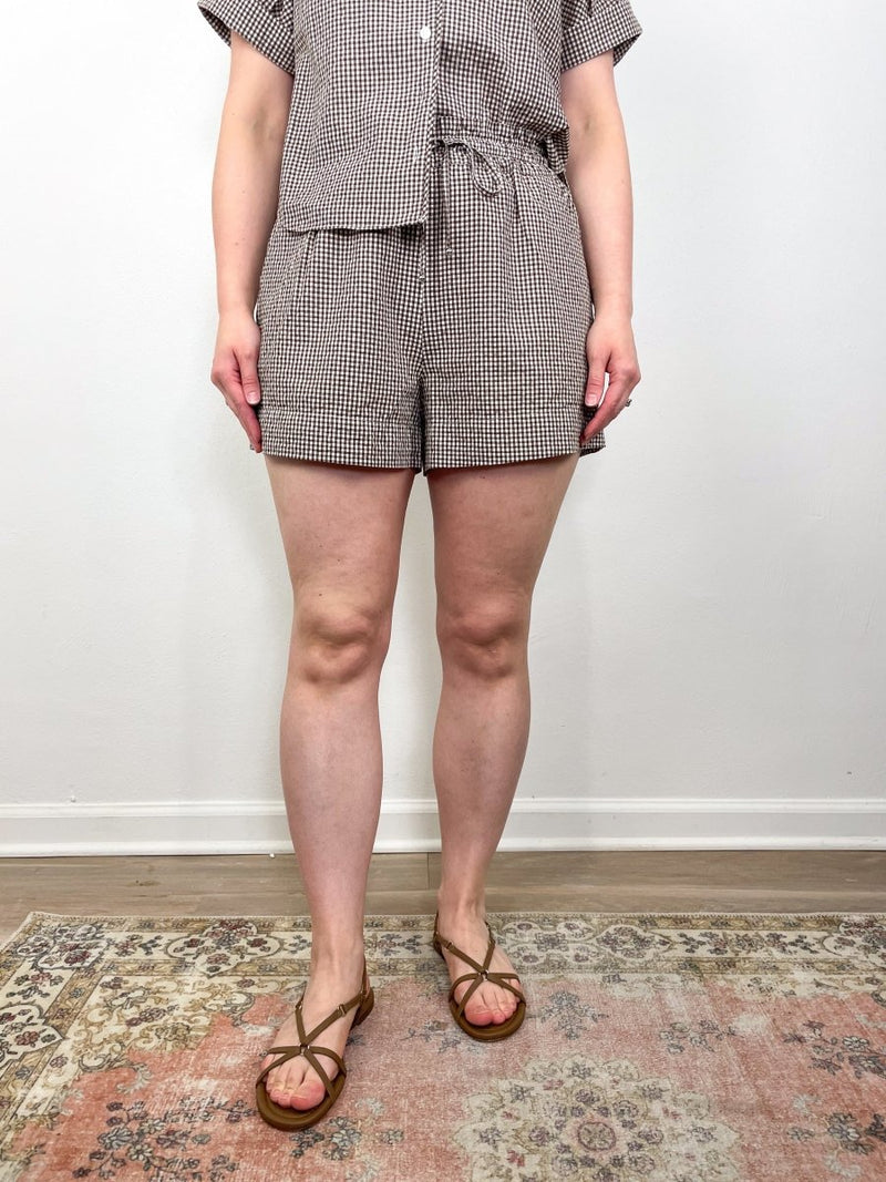 Tijana Short in Light Chickory/White - The Shoe Hive