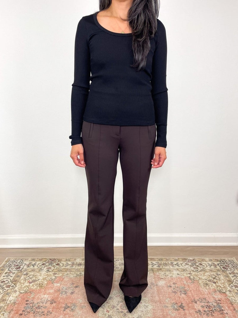 Tindaya Pant in Dark Chocolate - The Shoe Hive