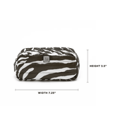 Touch-Up Carry All Essentials in Chocolate Zebra - The Shoe Hive