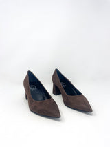 Tracy in Brown Suede - The Shoe Hive