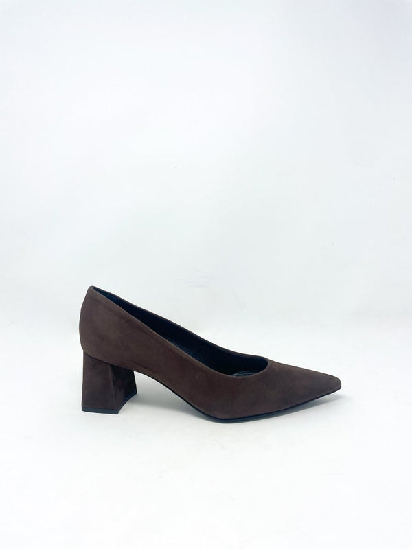 Tracy in Brown Suede - The Shoe Hive