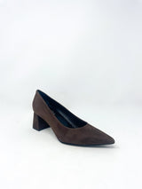 Tracy in Brown Suede - The Shoe Hive