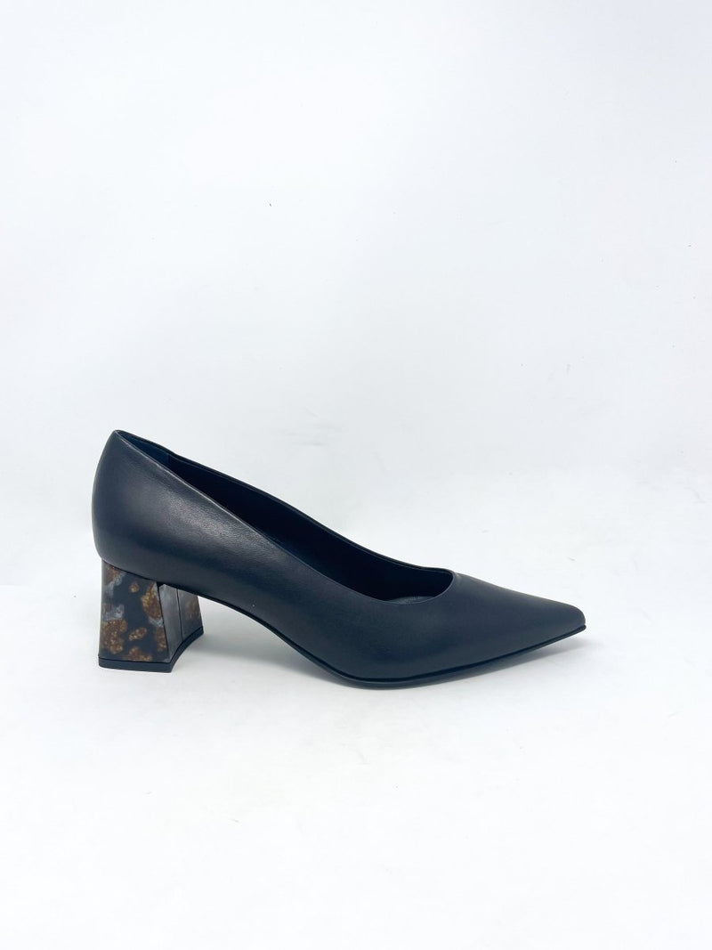 Tracy in Nero Black/Brown - The Shoe Hive