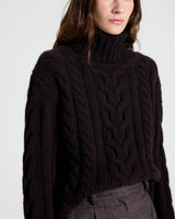 Traveling T Neck in Dark Brown - The Shoe Hive