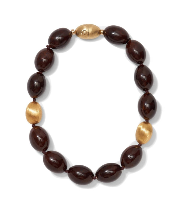 Triana Collar in Brown - The Shoe Hive
