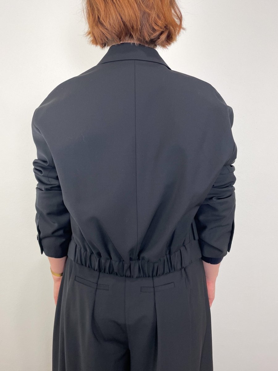 ジャケット Bomber Balloon Sleeve Blazer Balloon Sleeve Bomber – La Garçonne