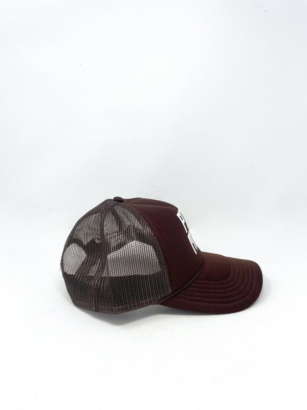 Trucker Hat in Chocolate w/Cream Pas Mal - The Shoe Hive
