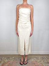 Tyla Top in Cream - The Shoe Hive
