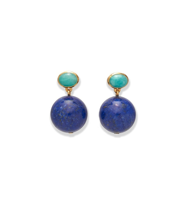 Umbria Earrings in Blue - The Shoe Hive