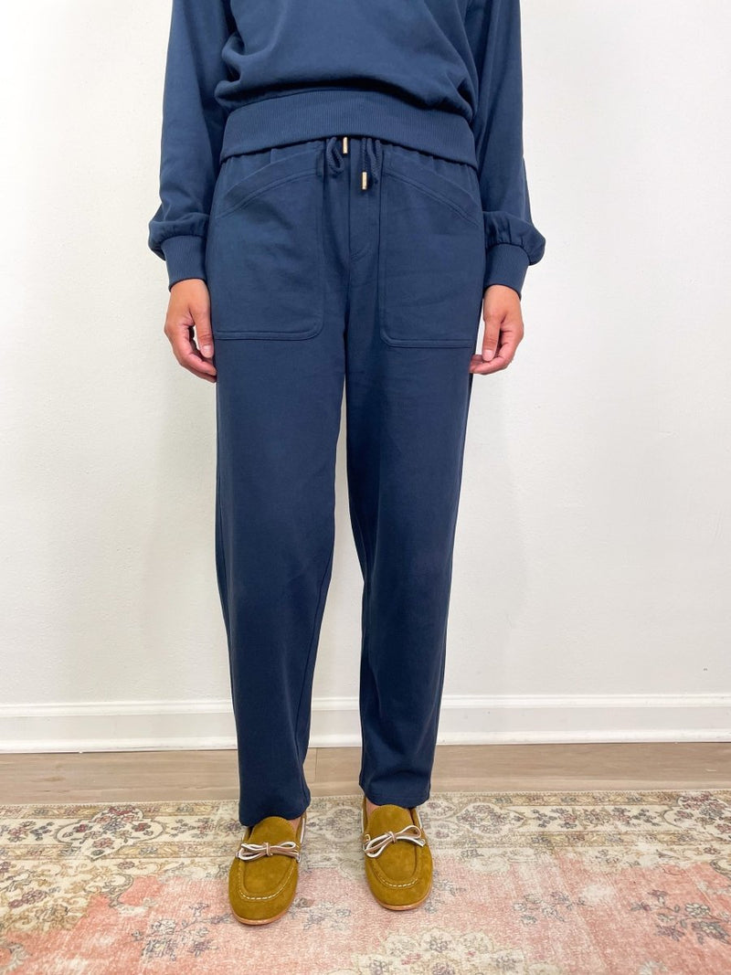 Utility Pocket Pant in Navy - The Shoe Hive