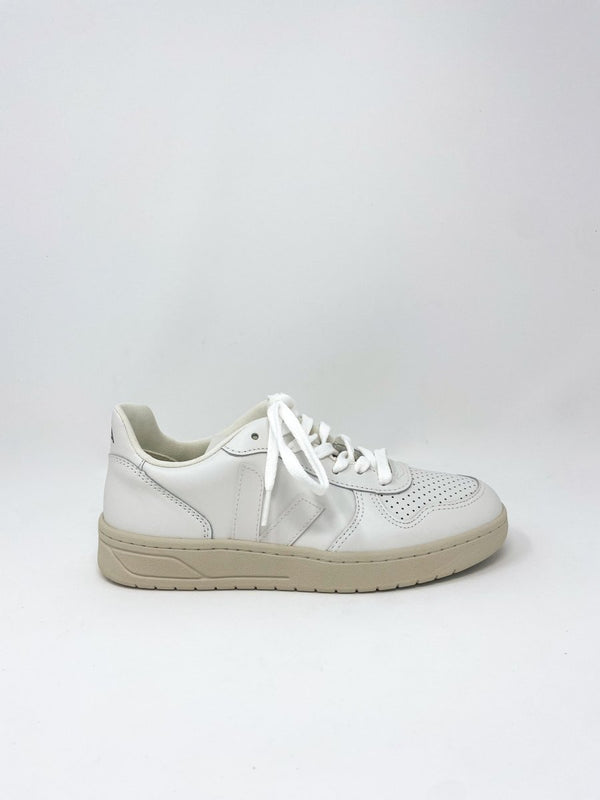 V - 10 Leather Extra - White - The Shoe Hive