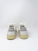 V - 12 Leather Extra White Light Grey - The Shoe Hive