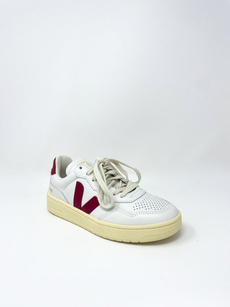 V - 90 O.T. Leather Extra White Marsala - The Shoe Hive