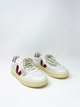 V - 90 O.T. Leather Extra White Marsala - The Shoe Hive