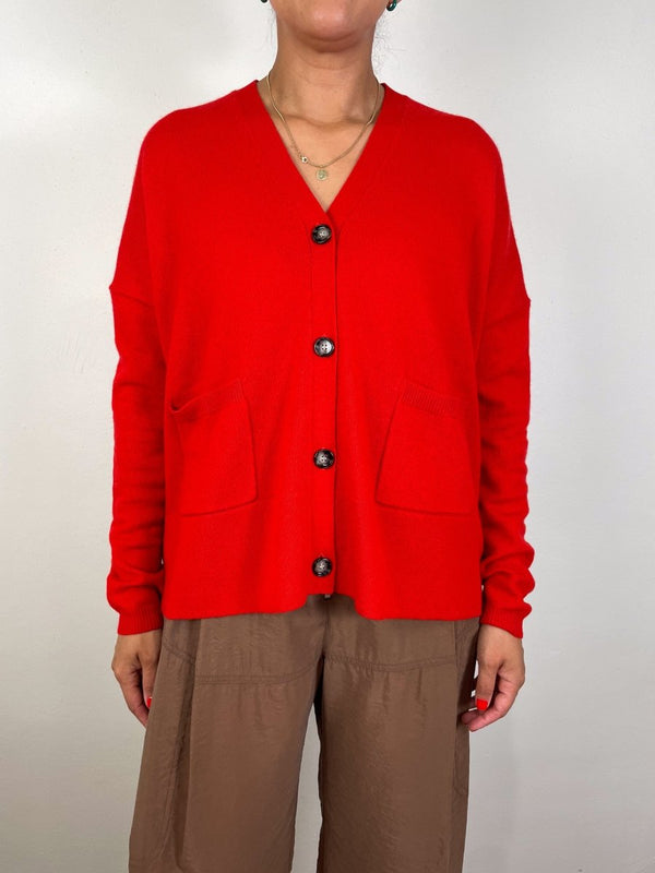 V - Cardigan in Love Letter - The Shoe Hive