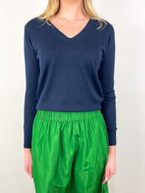 V - Sweater in Deep Night - The Shoe Hive