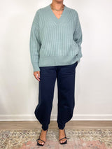 V - Sweater in Wising Well - The Shoe Hive