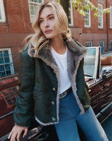Varell Reversible Jacket in Loden - The Shoe Hive