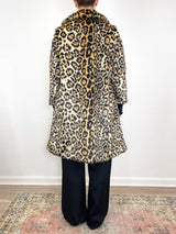 Vegan Leopard Coat - The Shoe Hive