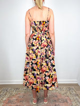 Vidri Cotton Cami Dress in Night Bloom - The Shoe Hive