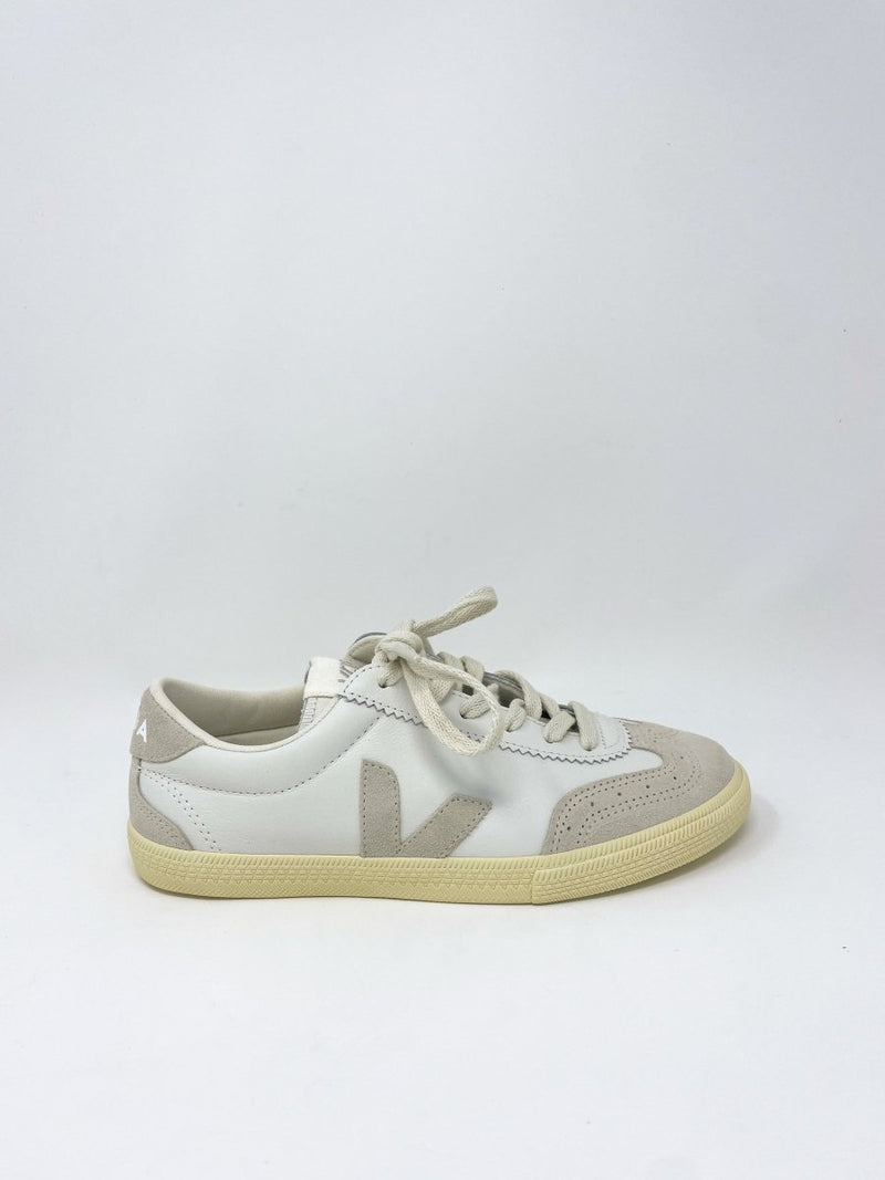 Volley O.T. Leather White Natural - The Shoe Hive