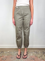 Volos Cinched Moto Pant in Cobblestone - The Shoe Hive