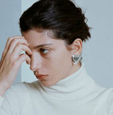 Voluptuous Heart Earrings in Gold - The Shoe Hive
