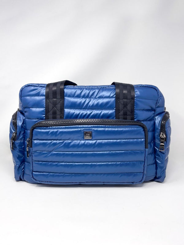 Voyager Travel Bag in Azul Tuscana - The Shoe Hive