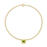 Wasabi Love Note Locket Necklace - The Shoe Hive