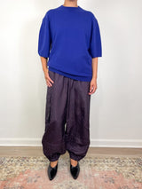 Washable Cashmere Oversized Easy T in Ink Blue - The Shoe Hive