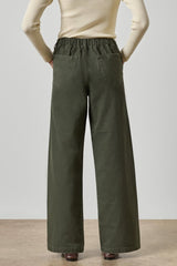 Washed Twill Pant in Juniper - The Shoe Hive