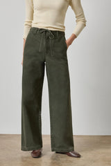 Washed Twill Pant in Juniper - The Shoe Hive