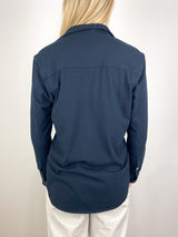 Waverly Button Up Shirt in British Royal Navy - The Shoe Hive