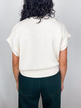Wedge Sweater in Ivory - The Shoe Hive